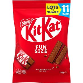 KitKat Milk Chocolate Funpack Bag 154g