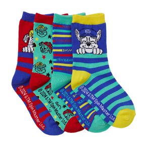 Paw Patrol Kids' Crew Socks 4 Pack