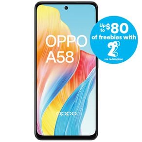 OPPO A58 Glowing Black