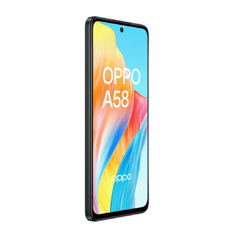 OPPO A58 Glowing Black, , hi-res