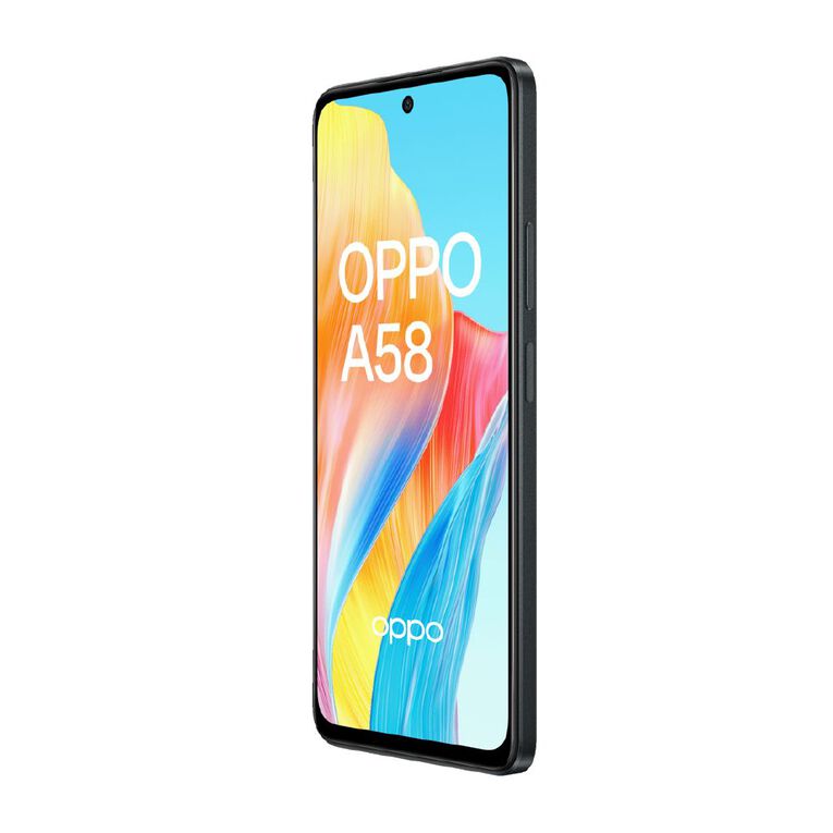 OPPO A58 Glowing Black, , hi-res