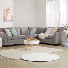 Living & Co Delphine Corner Sofa Ultimate Grey