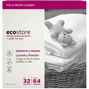 Ecostore Laundry Powder Geranium & Orange 1kg