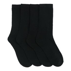 Active Intent Kids' Crew Socks 4 Pack