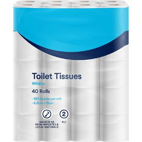 Toilet Tissue 2 Ply 40 Pack