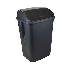 Taurus Flip Bin 48 Litre Charcoal