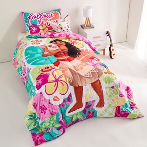 Moana Disney Comforter Set 2 Piece King Single