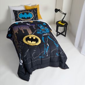 Batman Warner Bros Comforter Set 2 Piece King Single