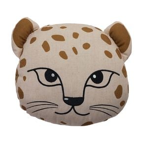 Living & Co Kids Cushion Leopard Beige