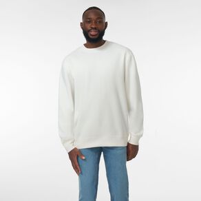 H&H Men's Plain Crew Sweatshirt