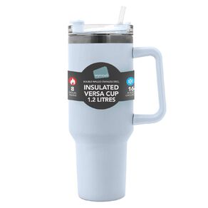 Seymours Versa Cup with Straw Assorted 1.2L