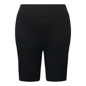 H&H Women's Plus Basic Legging Shorts