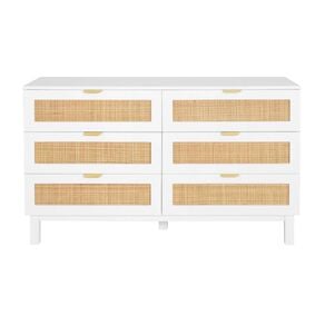 Living & Co Milos 6 Drawer Lowboy Natural