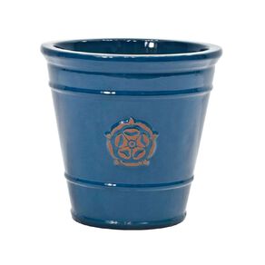 Kiwi Garden Ceramic Planter 28.5cm Blue