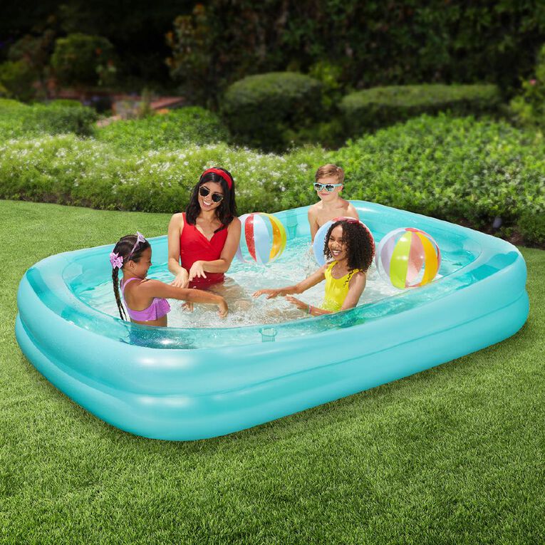 Funsicle Blissful Pool Lagoon Blue 8.5 Foot, , hi-res