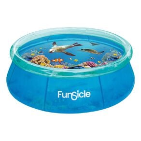 Funsicle 3D Fun QuickSet Pool 8 Foot