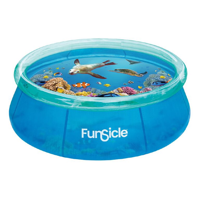 Funsicle 3D Fun QuickSet Pool 8 Foot, , hi-res