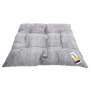 Petzone Faux Fur Pet Pillow Grey XL