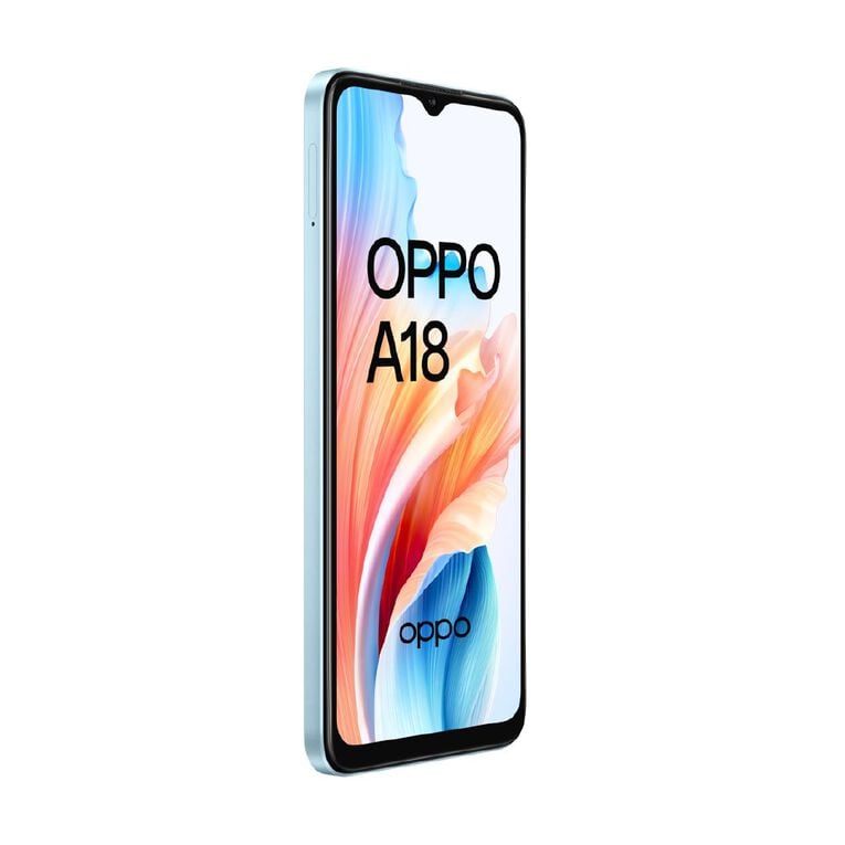 OPPO A18 Glowing Blue, , hi-res