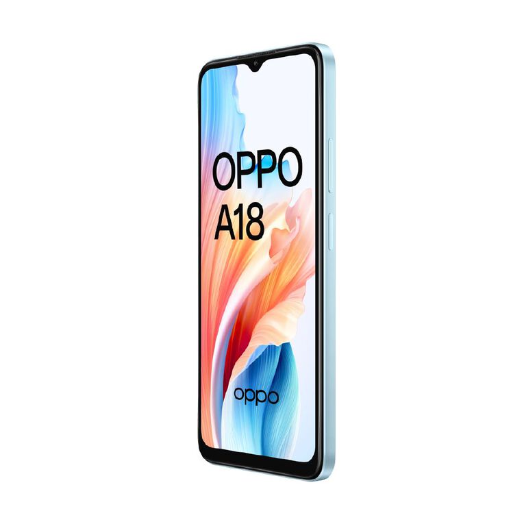 OPPO A18 Glowing Blue, , hi-res