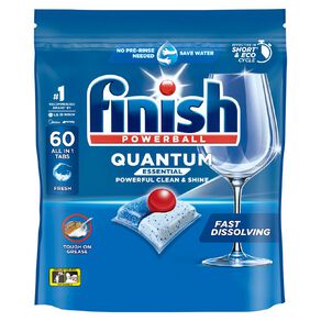 Finish Ultimate Essential Dishwashing Tabs 60 Pack 60 Pack