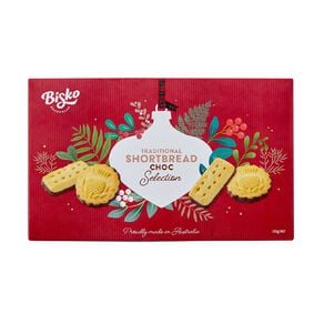 Bisko Bakehouse Chocolate Selection Butter Shortbread 350g