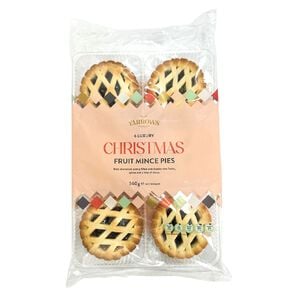 Yarrows Christmas Fruit Mince Tarts 6 Pack