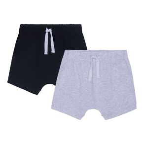 Young Original Babys' Plain Shorts 2 Pack