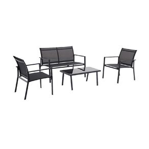 Living & Co Tahiti Steel Lounge Set