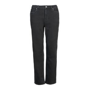 H&H Women's Mid Rise Straight Jeans