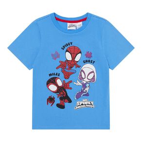 Spider-Man Spider Man Short Sleeve Tee Mid Blue