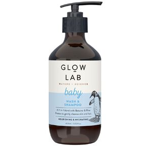 Glow Lab Baby Wash & Shampoo 400ml