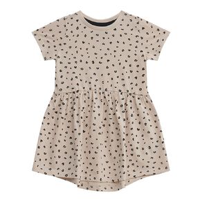 Young Original Short Sleeve Printed Dress