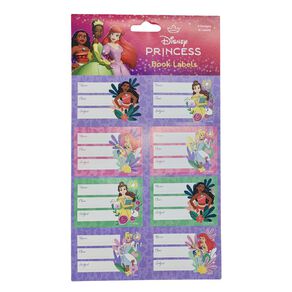 Disney Princess Book Labels