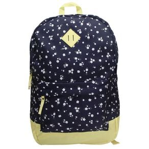 H&H Recycled Backpack Vintage Flora 15L