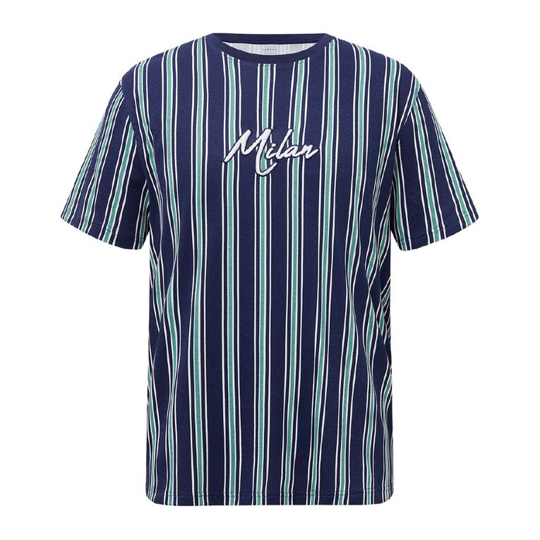 Garage Men's Easy Fit Tee, Navy, hi-res