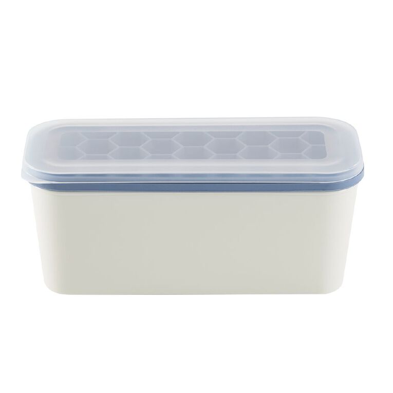 Living & Co IceTray with Container Blue, , hi-res