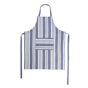 Living & Co Apron Stripe Blue