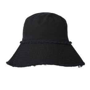 H&H Women's Frayed Bucket Hat