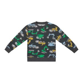 Young Original Boys' Print Crew Sweatshirt