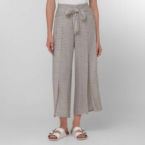 H&H Women's Tie Front Pants