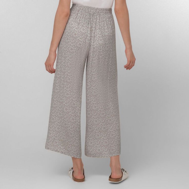 H&H Women's Tie Front Pants, Grey Light, hi-res