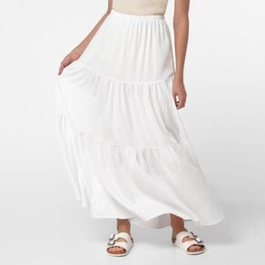 H&H Women's Boho Maxi Skirt