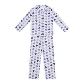 H&H Girls' Packed Flannel Pyjama Set