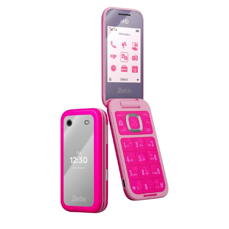 HMD Barbie Phone 4G with Skinny Sim Pink, , hi-res