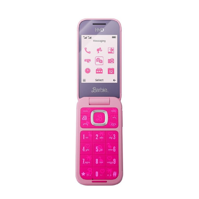 HMD Barbie Phone 4G with Skinny Sim Pink, , hi-res