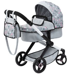 Bayer Dolls Pram Xeo Set Grey