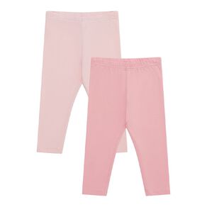 Young Original Babys' Plain Leggings 2 Pack