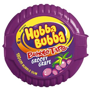 Hubba Bubba Groovy Grape Bubble Gum Tape 180cm