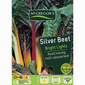 McGregor's Bright Lights Silverbeet Vegetable Seeds